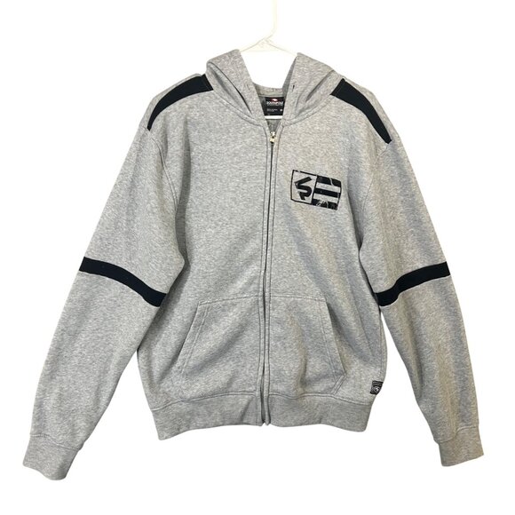 Southpole Men's' Size Medium Full Zip Hoodie Gray GUC - Picture 1 of 11